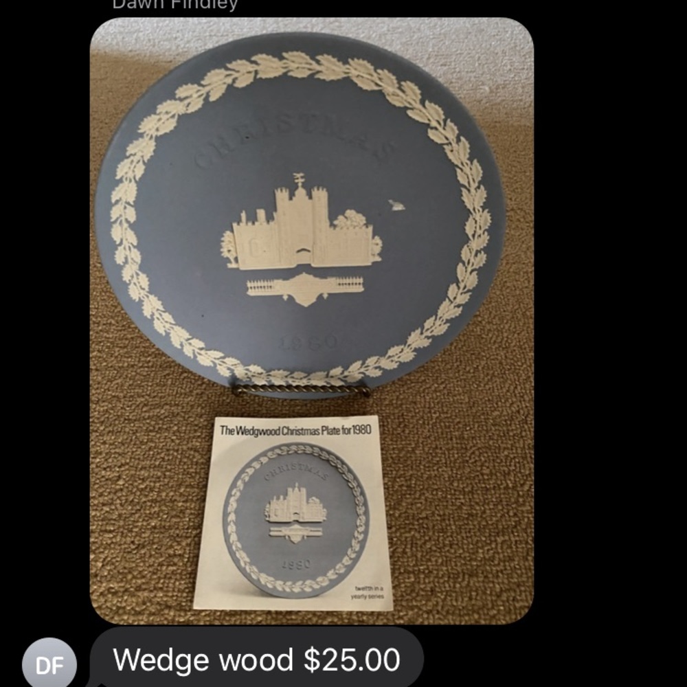 White House collector plate Wedgwood China $25